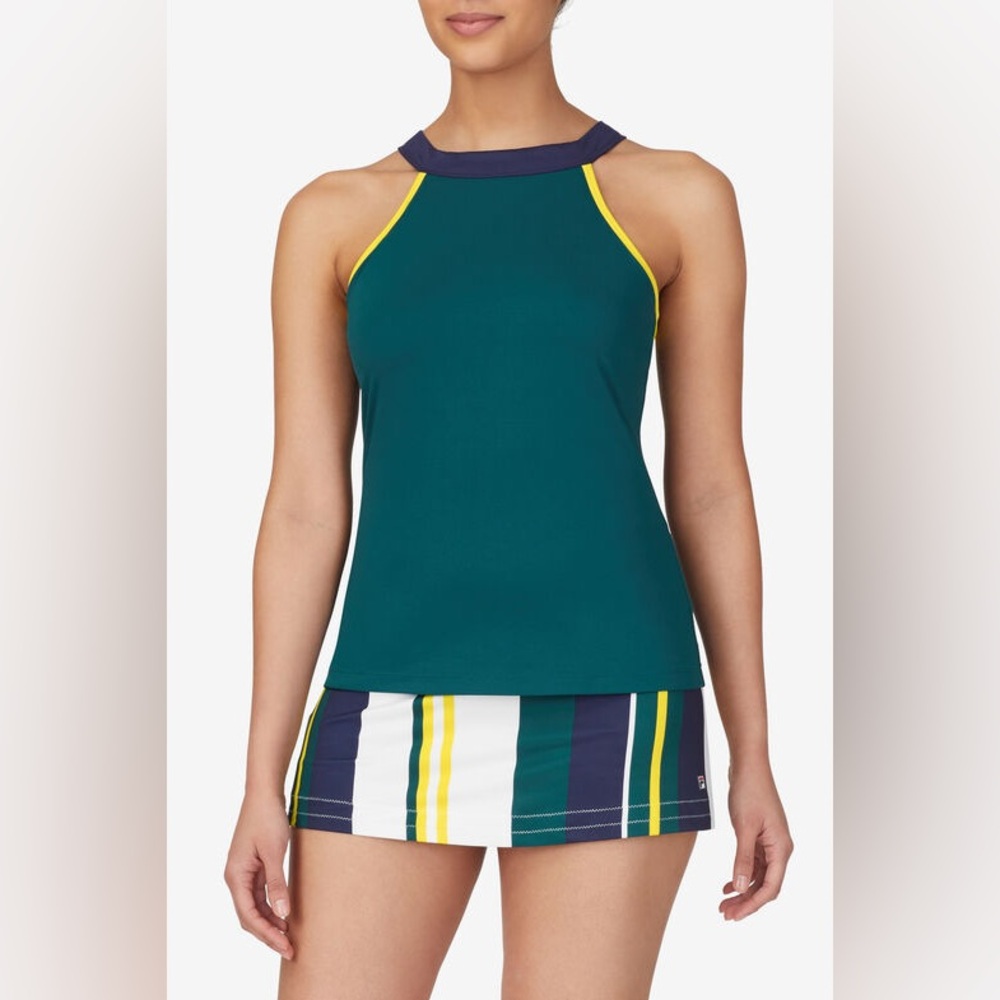 FILA heritage halter tank top